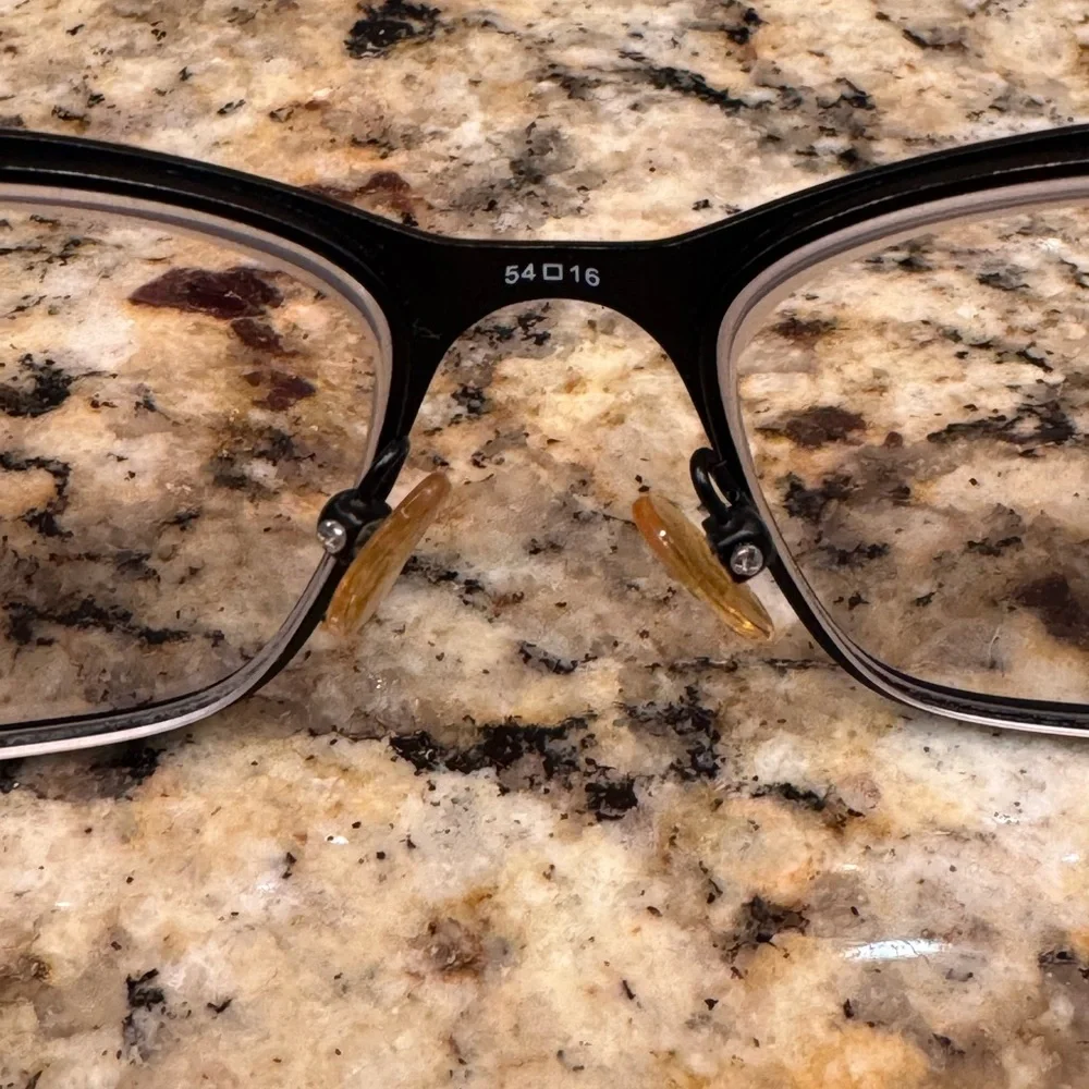 Wittnauer Mackenzie Eyeglasses Frame Womens Black Teal‎ Metal Full Rim 54-16-135
